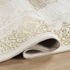 Cleopatra 64004 Cream Area Rug