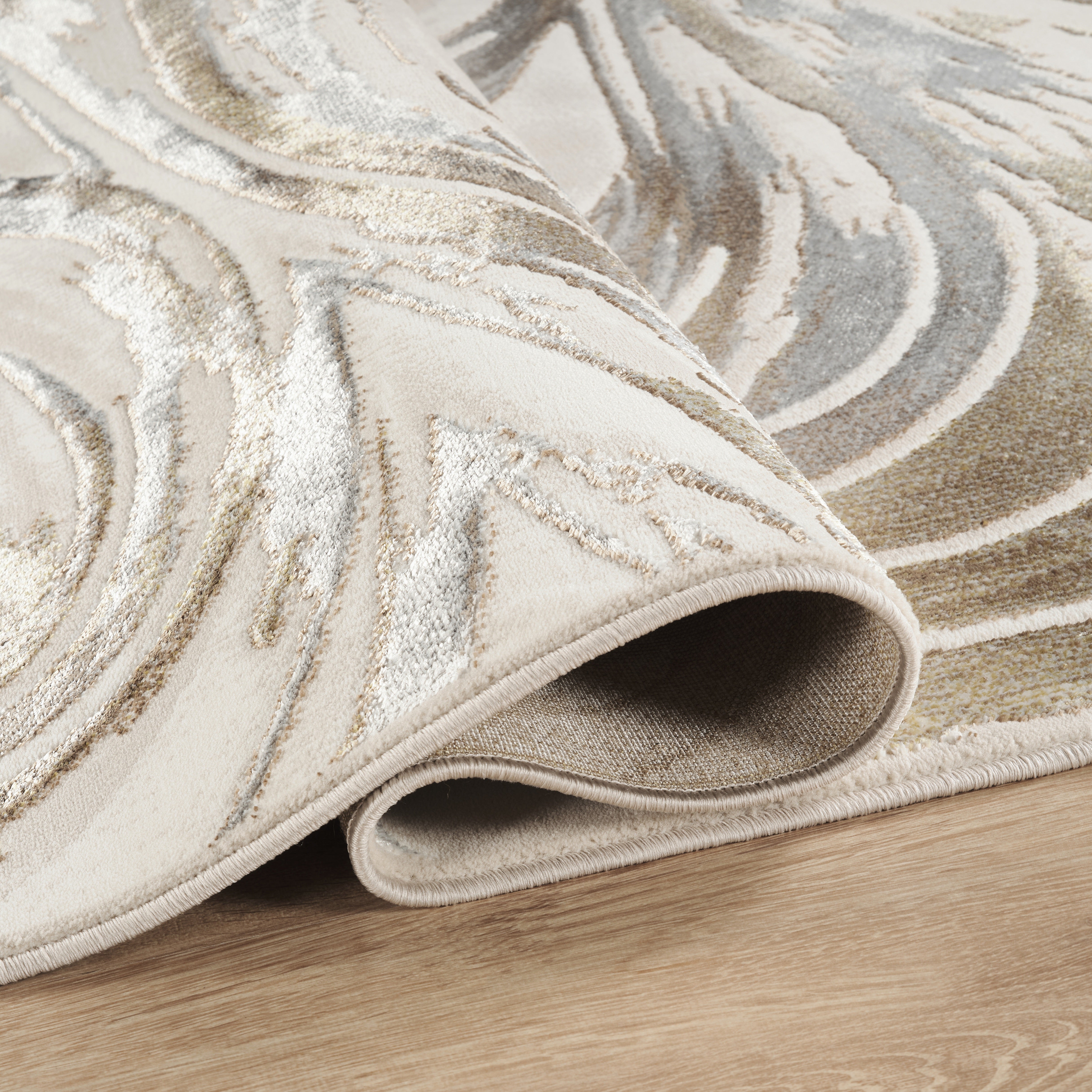 Caesar 39742 Cream area rug detail image