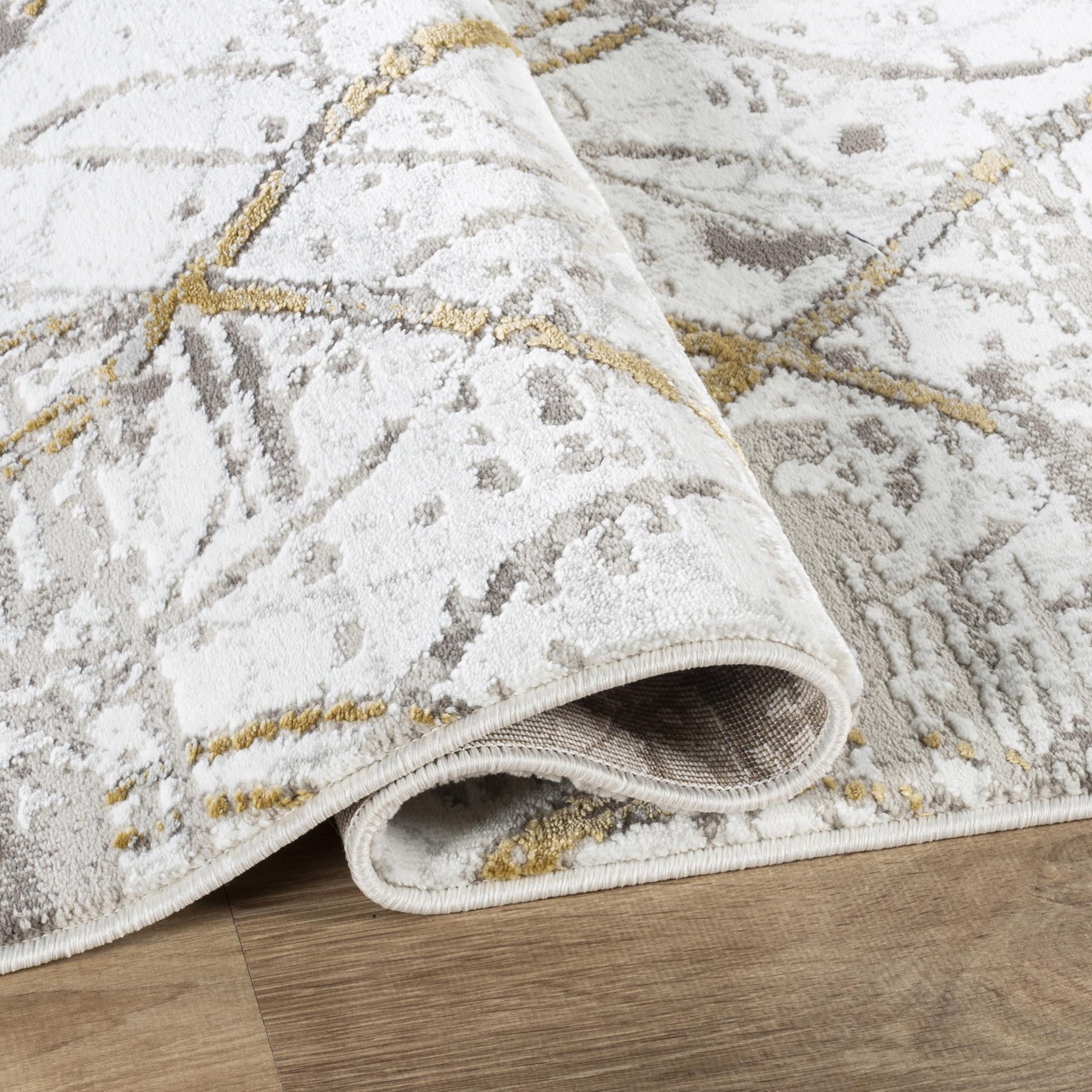 Troy Area Rug 32404 GREY GOLD