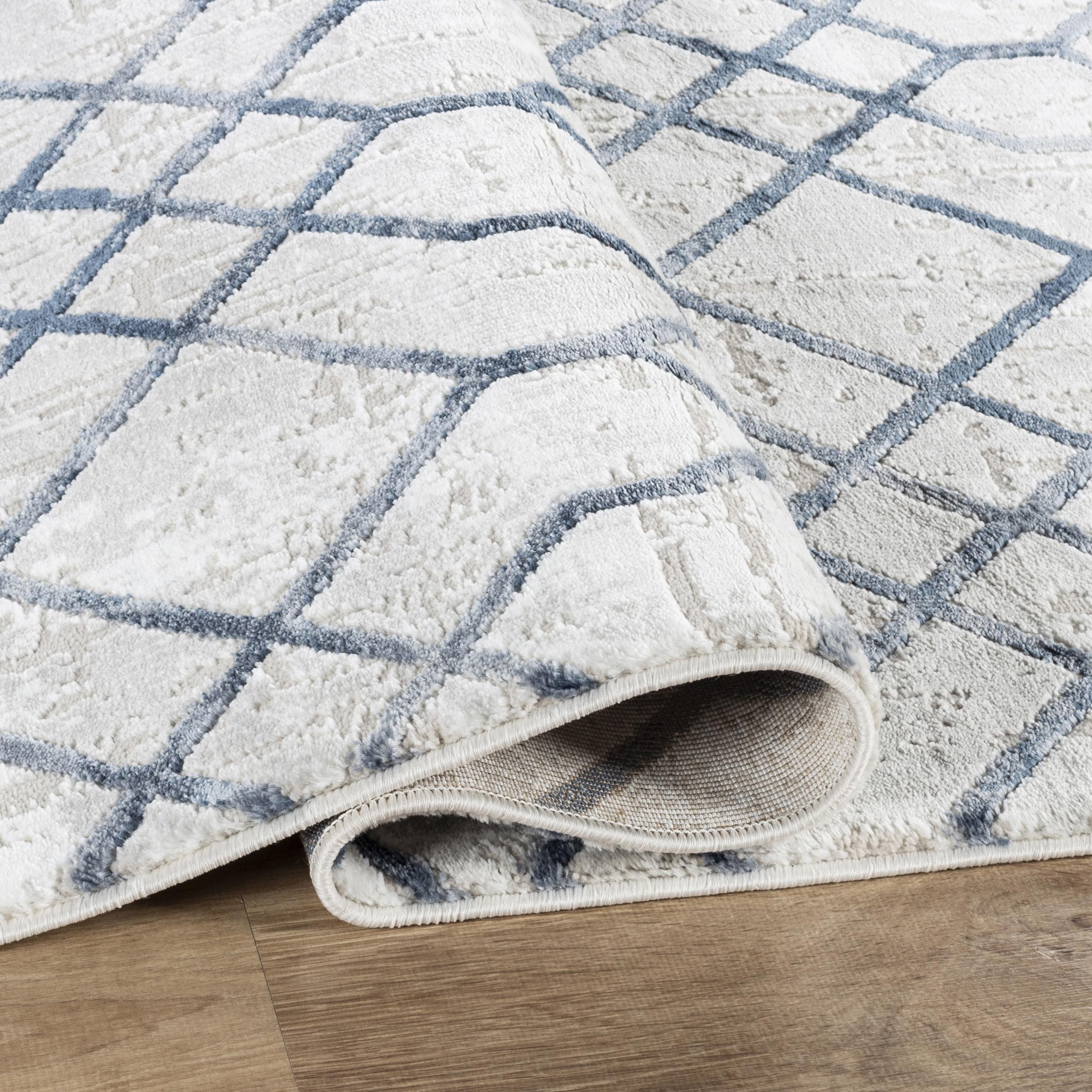 Troy Area Rug 35117 GREY BLUE