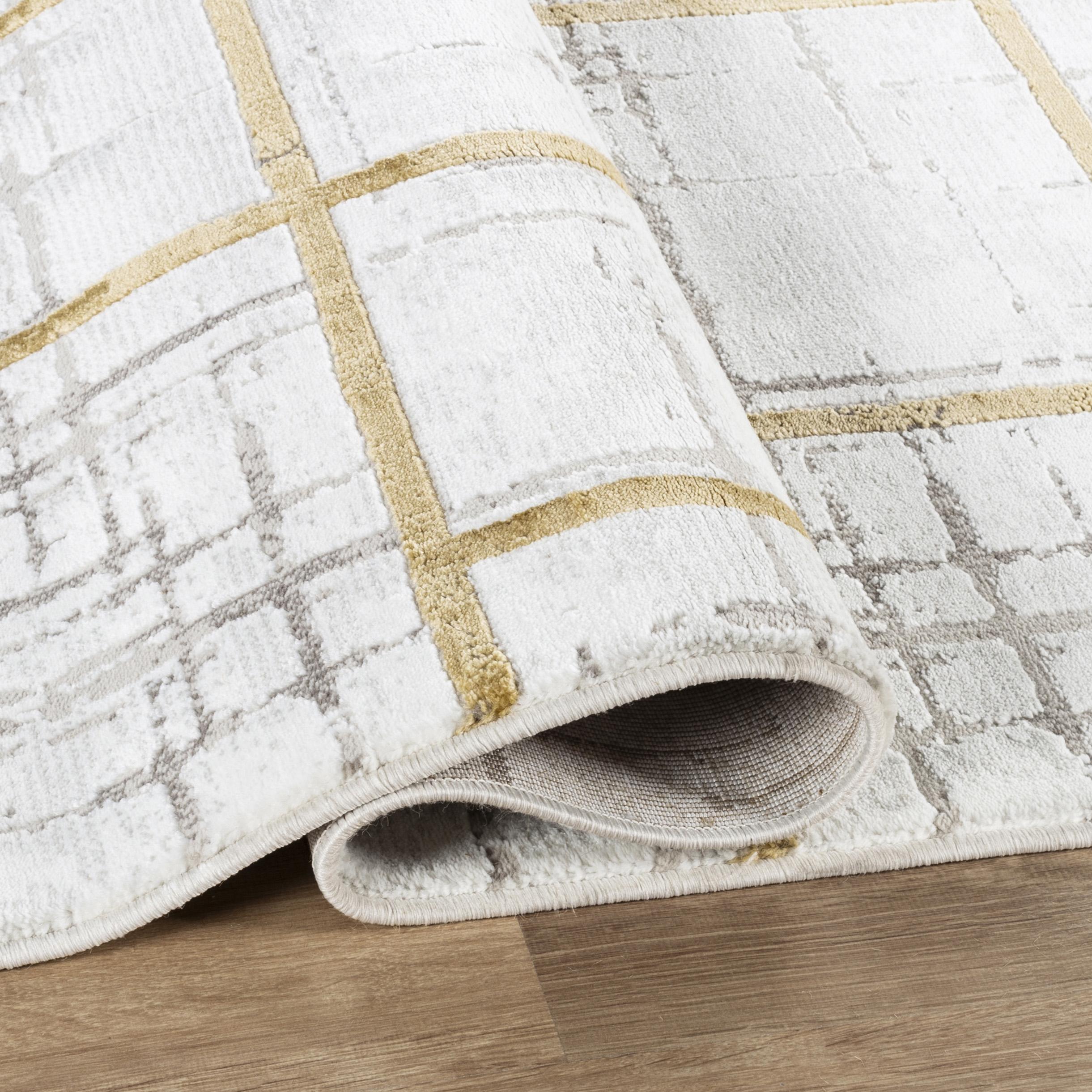Troy Area Rug 36690 GREY GOLD