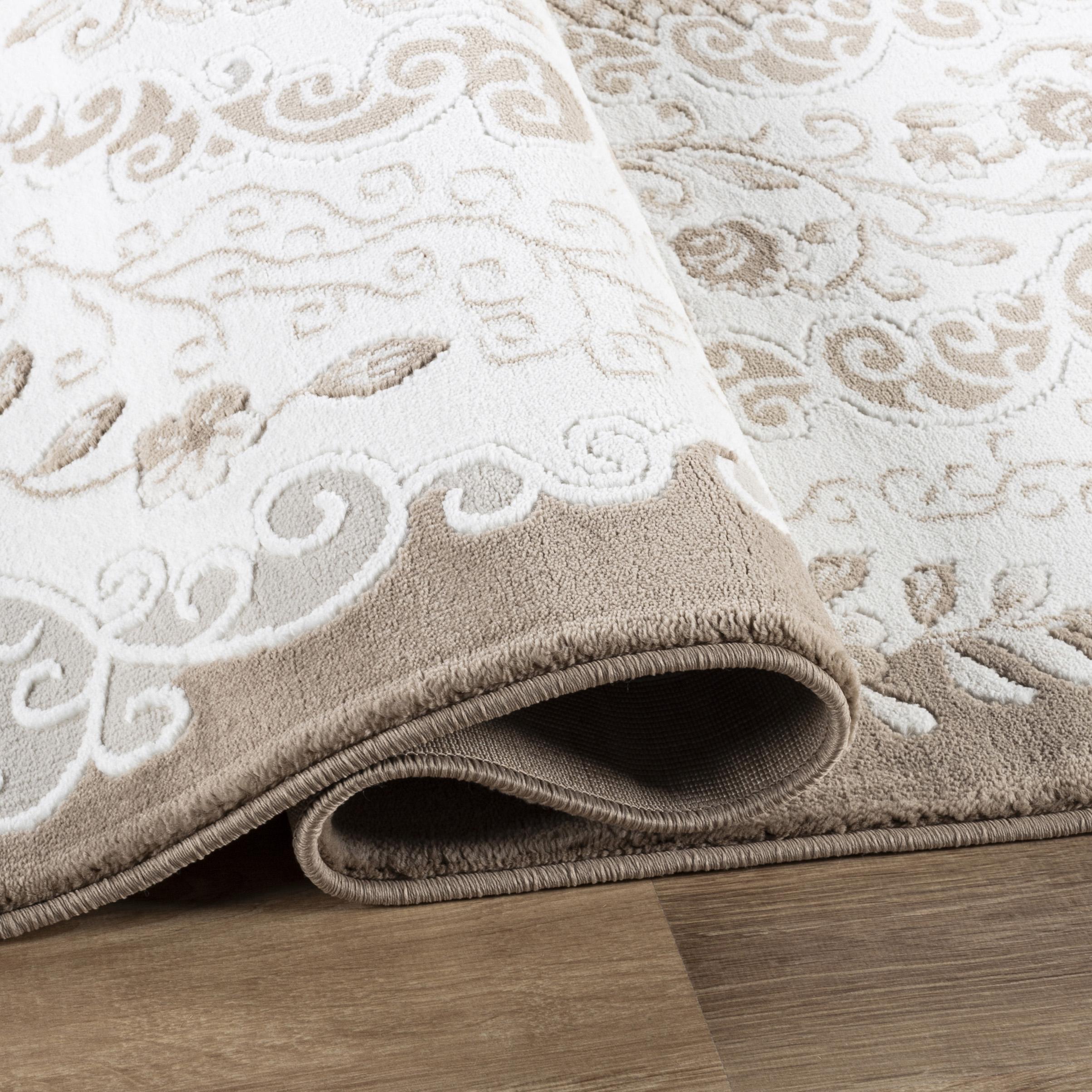 Troy Area Rug 17456 BEIGE BROWN