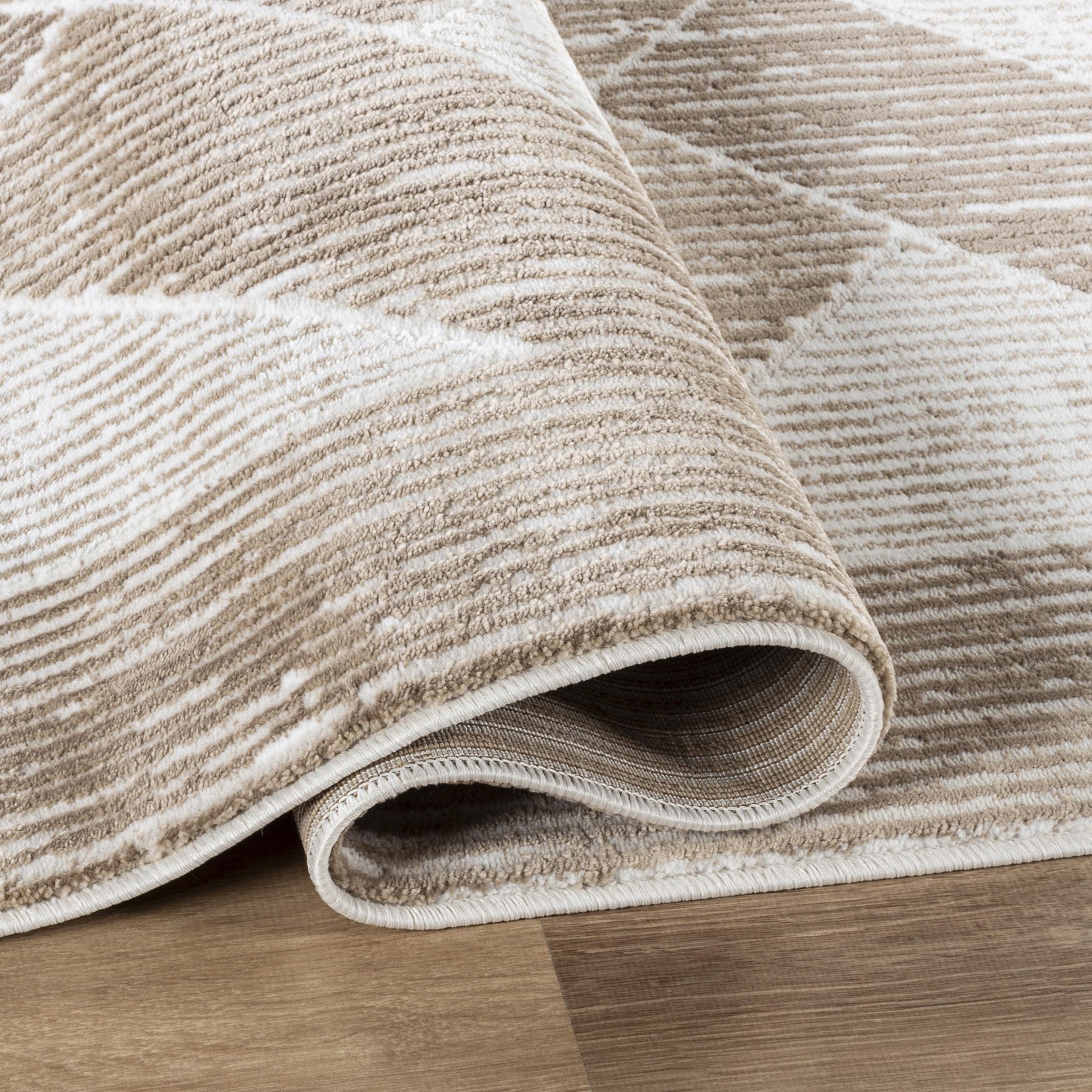 Troy Area Rug 61281 BEIGE BROWN