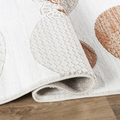 Troy Area Rug 18029 BEIGE ROSE
