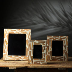 Photo Frame | Handcrafted Resin Inlay Picture Frame | Elegant Home Décor Accent