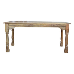 Solid Wood Granary Extension Dining Table