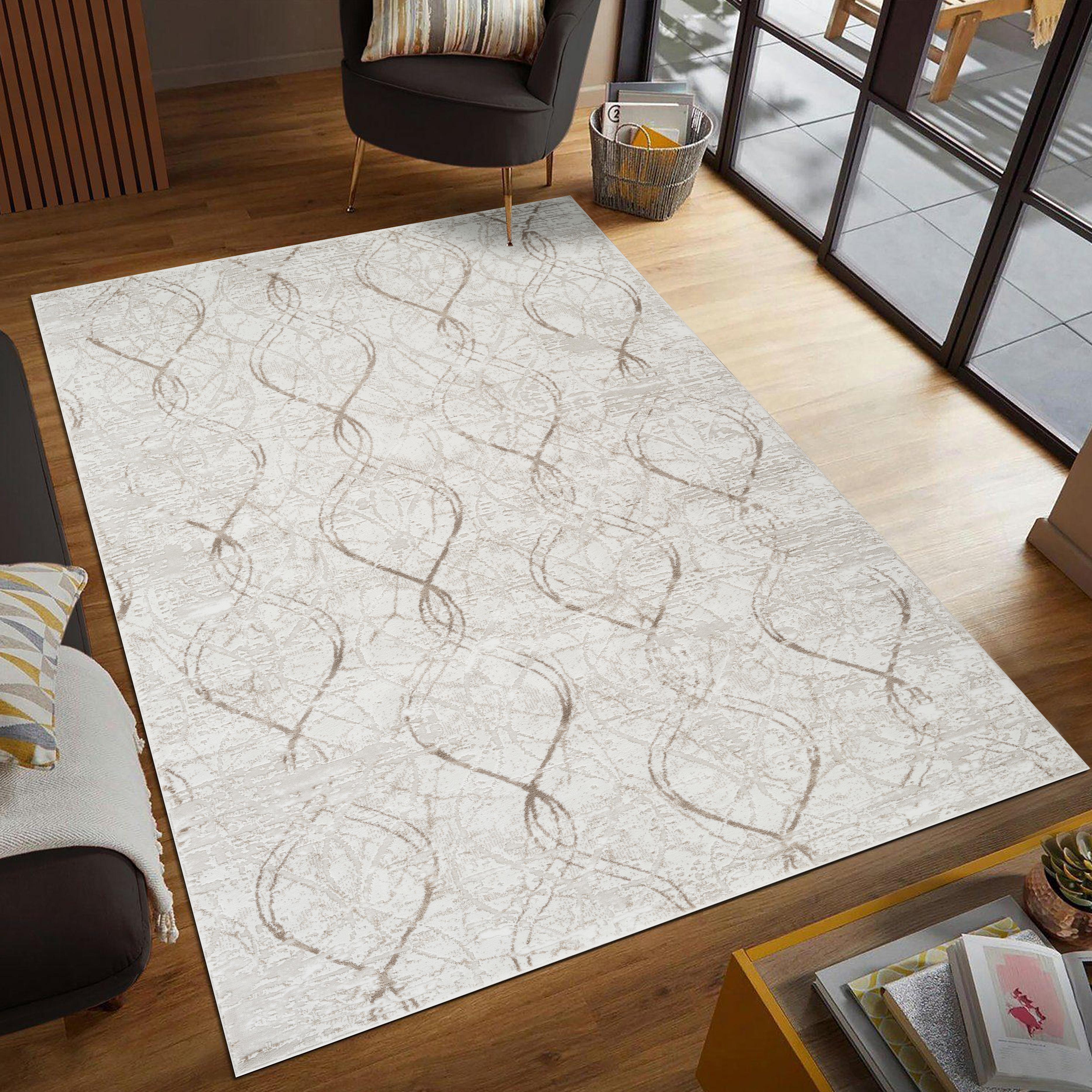 Troy Area Rug 32404 BEIGE BROWN