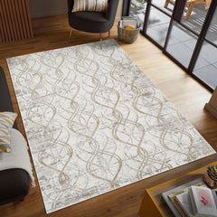 Troy Area Rug 32404 GREY GOLD