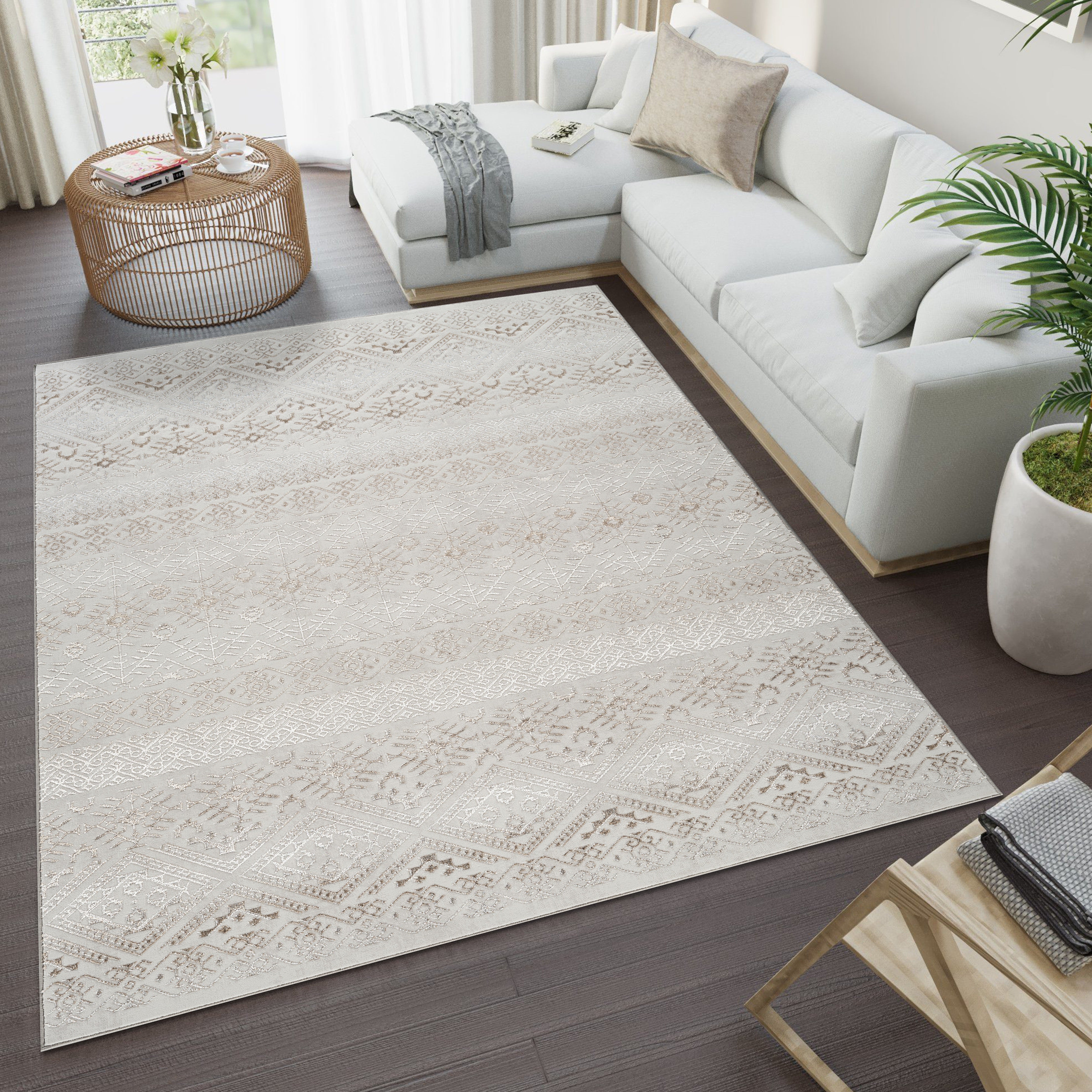 Caesar G1631 Grey Area Rug