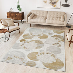 Troy Area Rug 18029 GREY GOLD