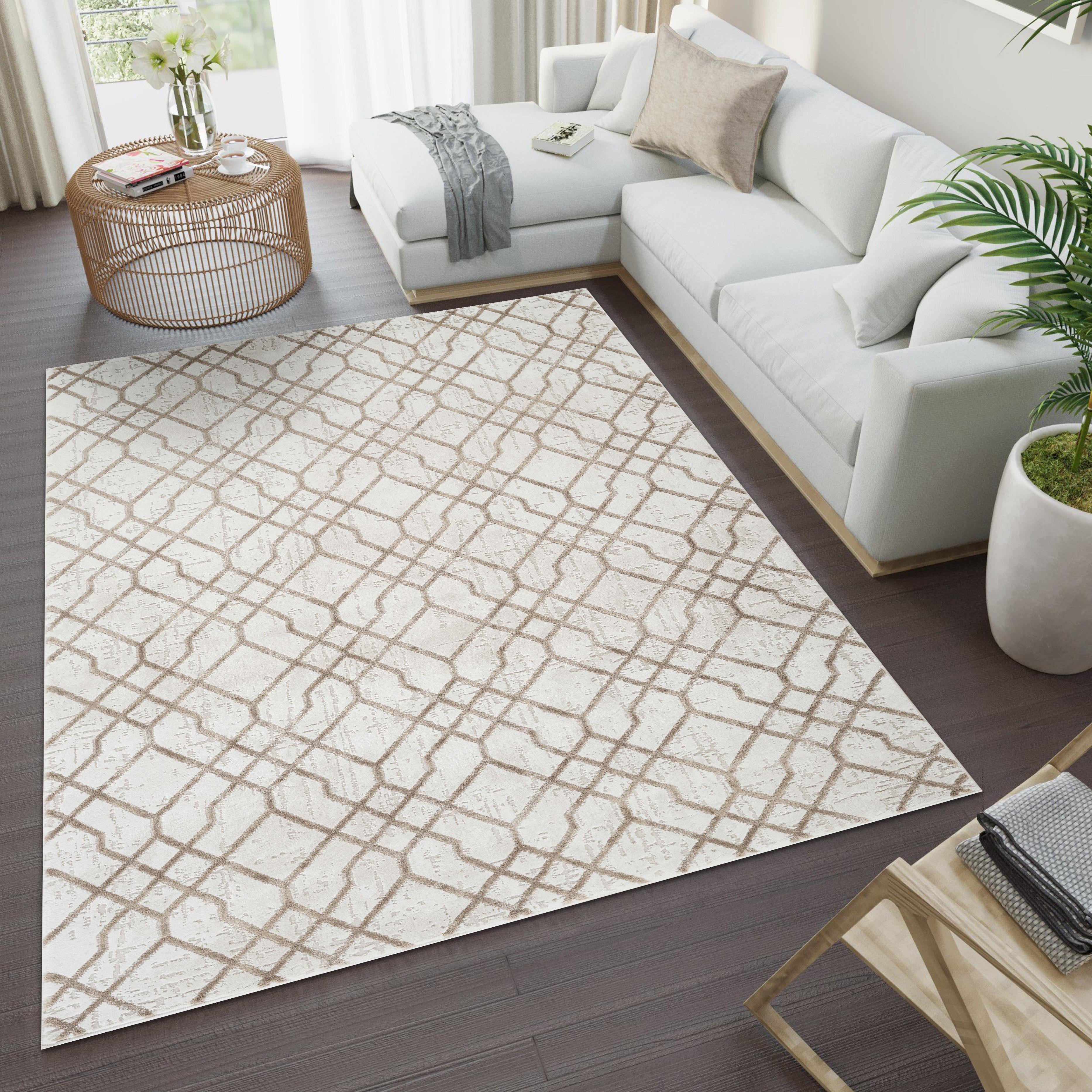 Troy Area Rug 35117 BEIGE BROWN