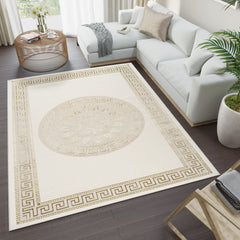 Caesar 64005 Cream Area Rug