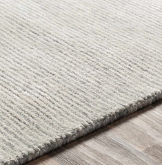 Orcas Hand Tufted Wool-Blend Rug - Aqua
